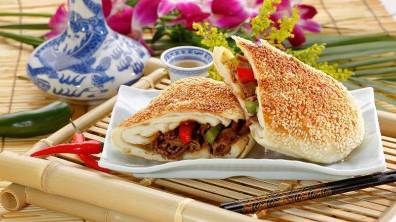 孜然牛夹饼 Cumin Beef & Flatbread